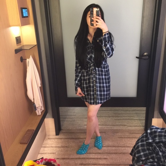 Abercrombie and Fitch Flannel Dress - Picture 3 of 3